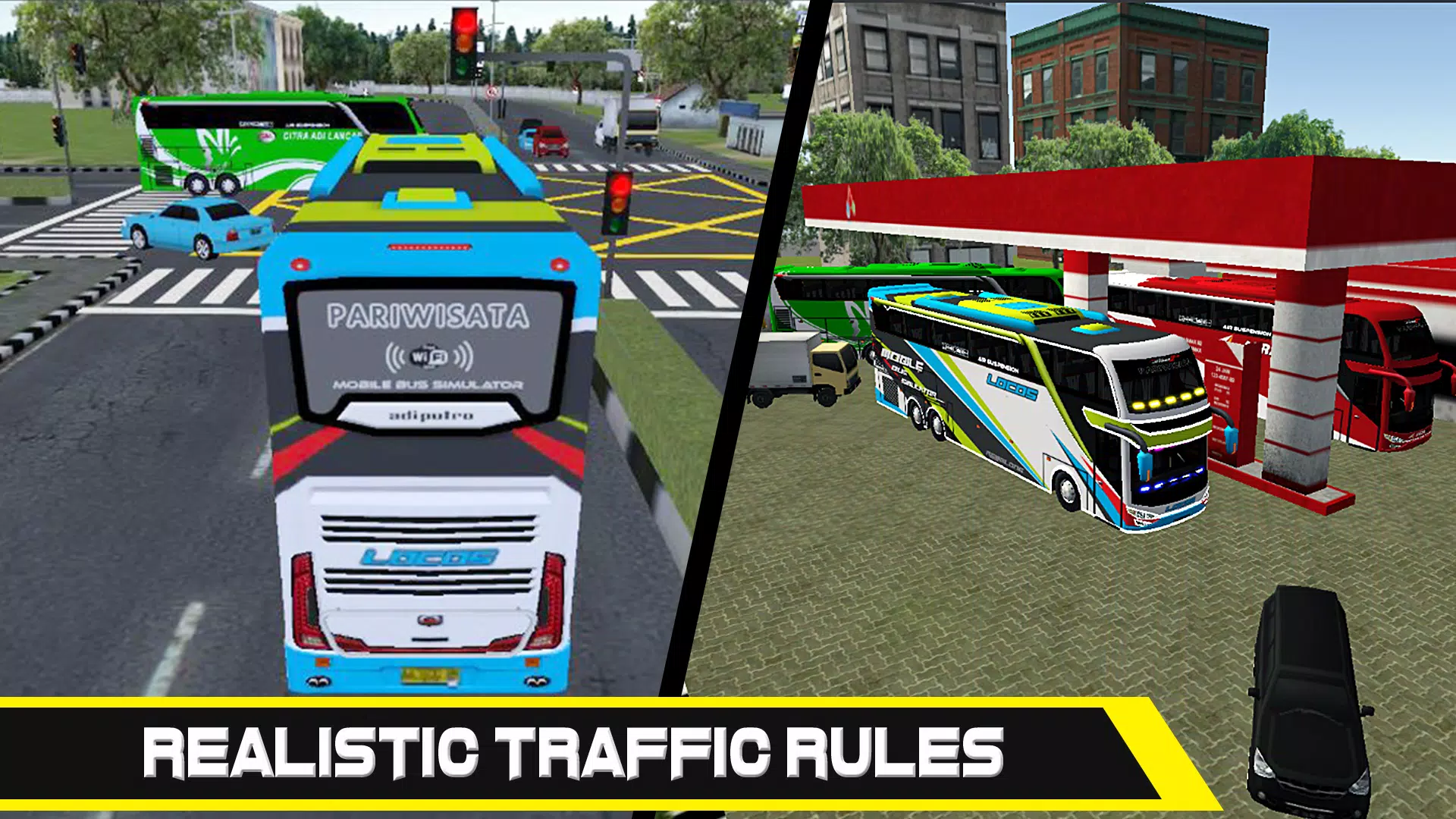 Mobile Bus Simulator Screenshot 3