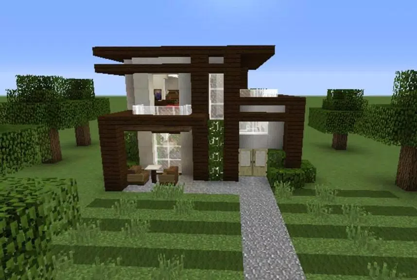 Modern MCPE Houses PRO Ekran Görüntüsü 2