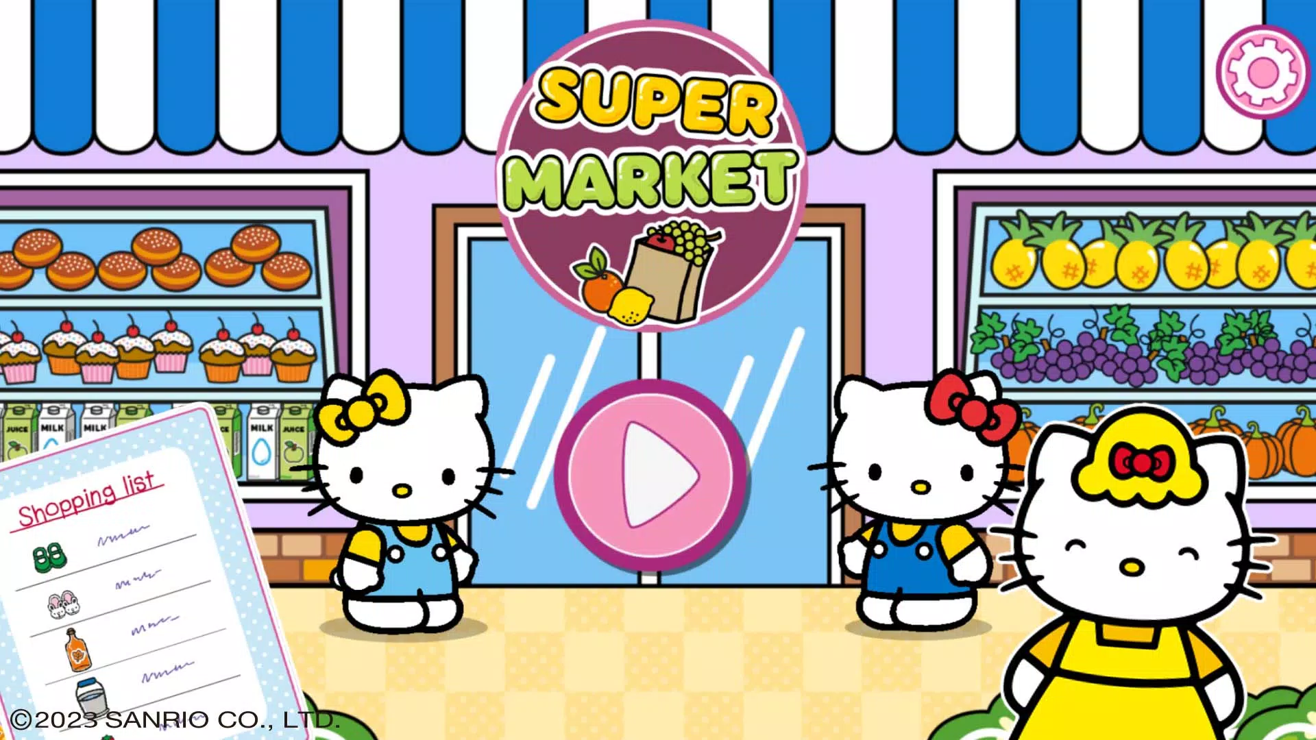 Hello Kitty: Kids Supermarket ဖန်သားပြင်ဓာတ်ပုံ 1