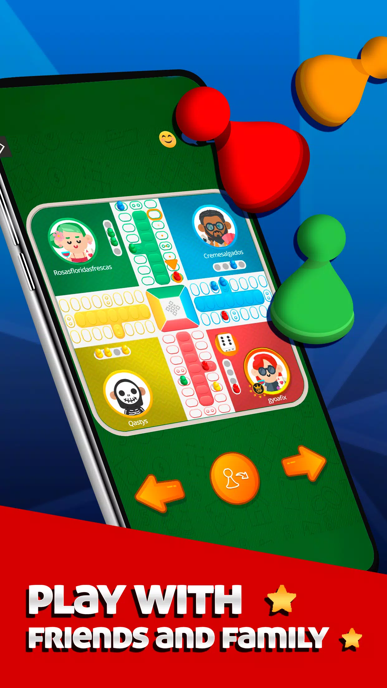 Parcheesi Online: Parchís Ludo Schermafbeelding 1