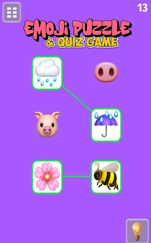 Emoji Puzzle & Quiz Game Screenshot 1