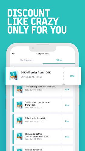 BAEMIN - Food delivery app ภาพหน้าจอ 1