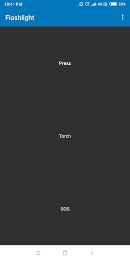 Schermata Flashlight - Simple and bright 3