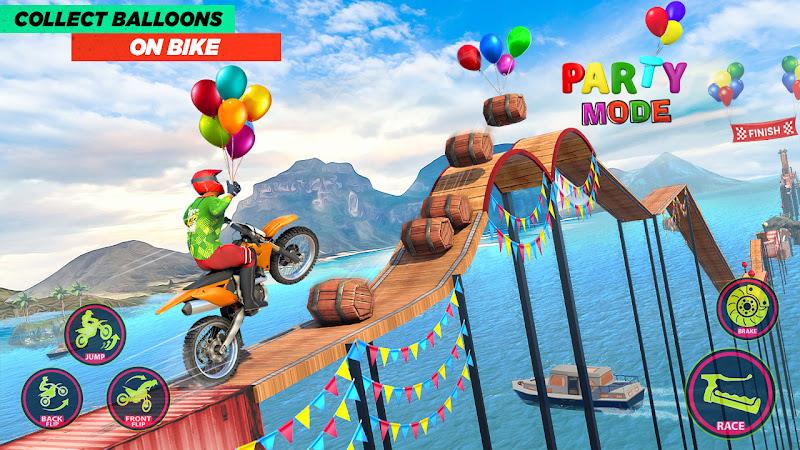 Bike Race 3D: Bike Stunt Games Captura de tela 1