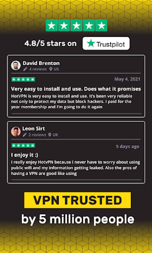 Hot VPN: Super Fast & Safe Screenshot 3