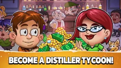 Idle Distiller Tycoon Game Captura de pantalla 2