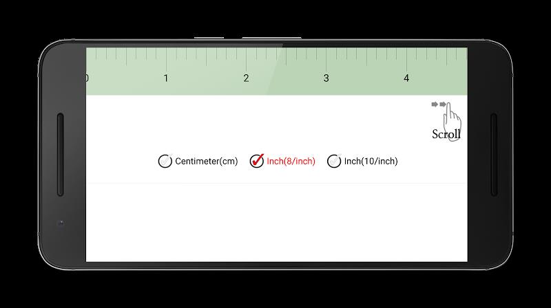 Tape measure: cm, inch Captura de pantalla 3