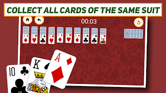 Spider Solitaire: Classic Zrzut ekranu 3