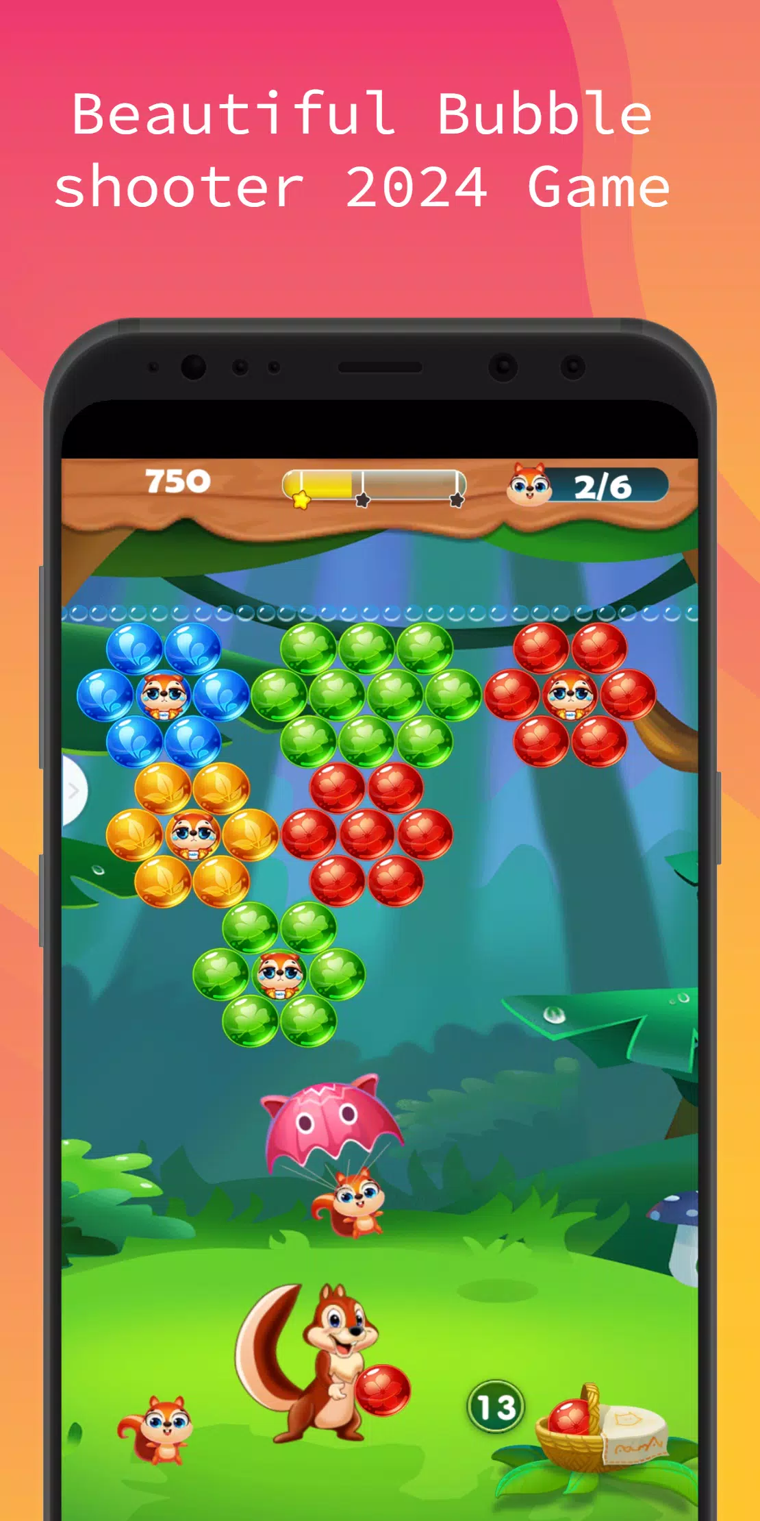 Bubble shooter 2024 ဖန်သားပြင်ဓာတ်ပုံ 4