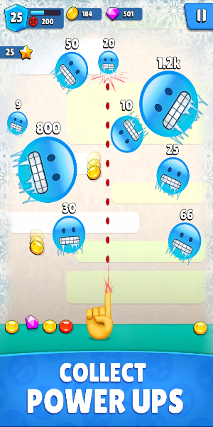 Emoji Ball Blast: Shooter Game Screenshot 1