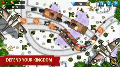 Tower Defense: Toy War Zrzut ekranu 2