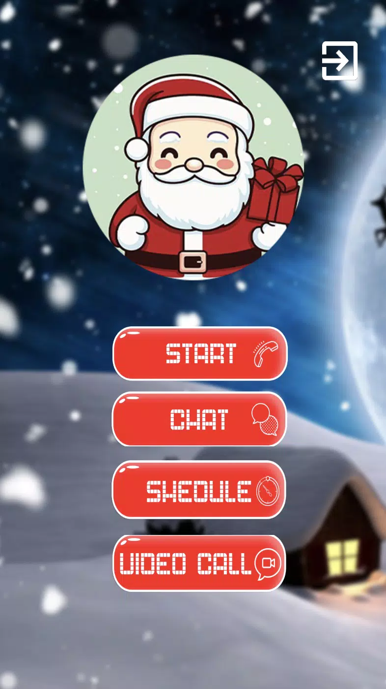 Santa Call Funny Prank Captura de tela 1