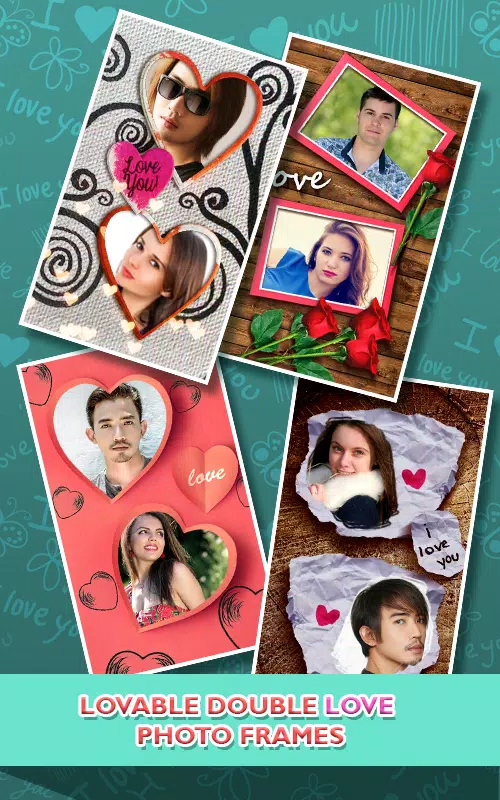 Love Photo frames Collage スクリーンショット 2