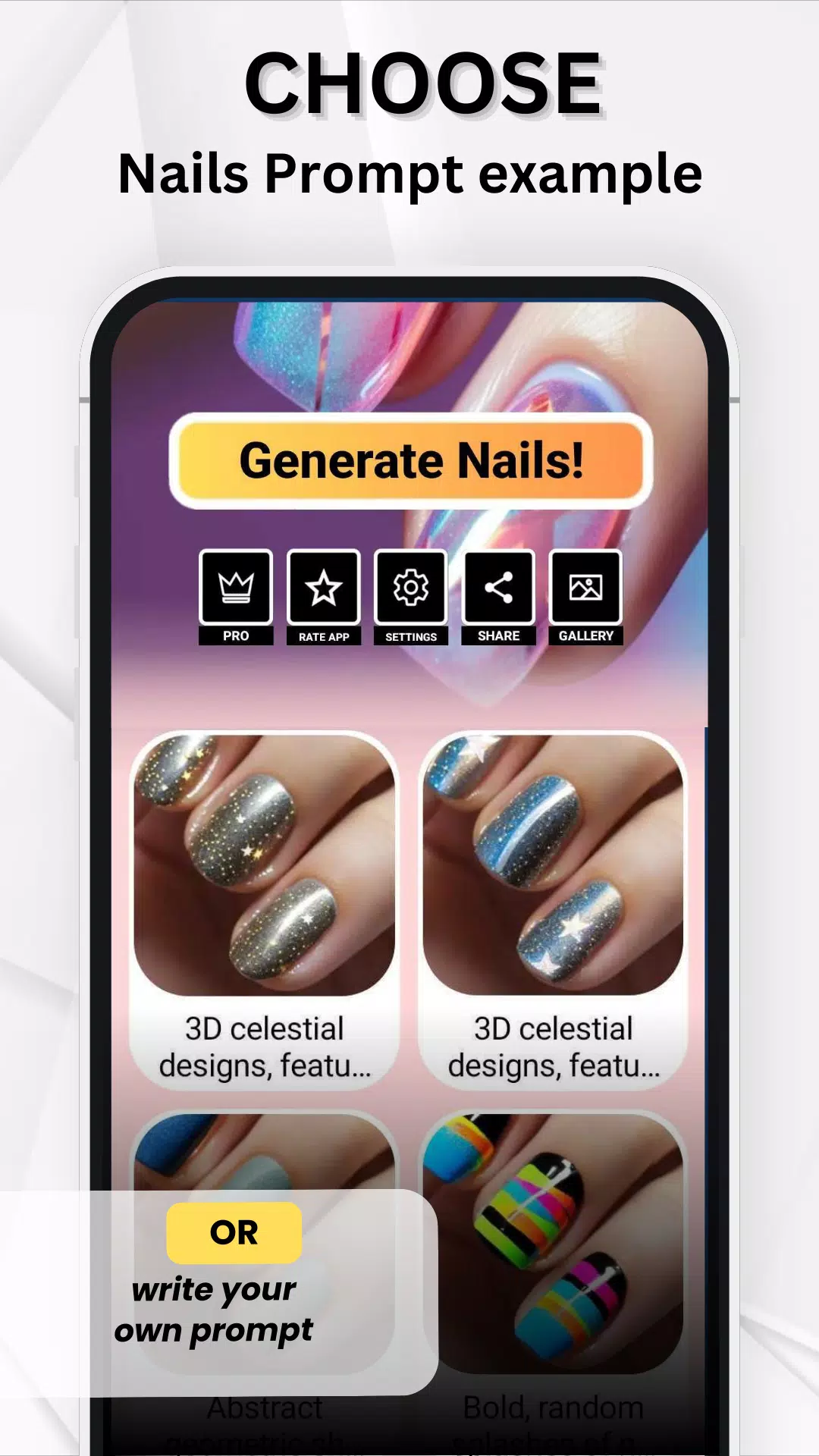 Try Nails-AI Fake Nail Designs Zrzut ekranu 2