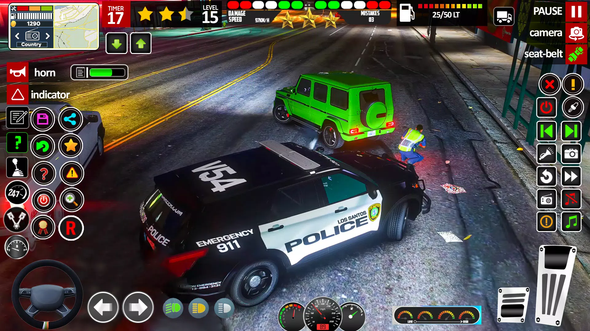 Car Chase Game Cop Simulator Capture d'écran 3