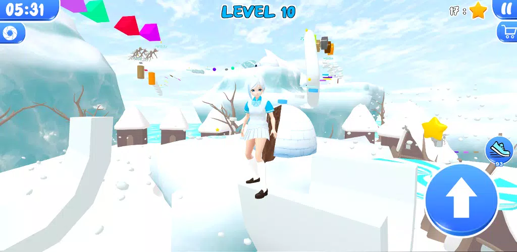 Props Winter Ice Snow Obby Скриншот 4