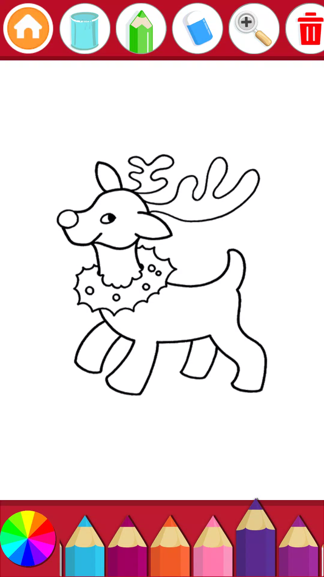 Christmas Coloring Book Captura de tela 3