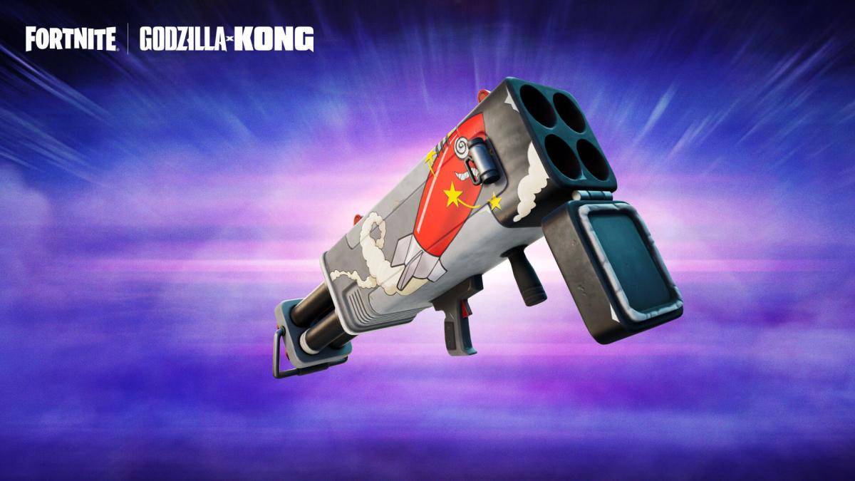 Burst Quad Launcher ใน Fortnite เป็นส่วนหนึ่งของบทความเกี่ยวกับวิธีการเป็นและเอาชนะ Godzilla