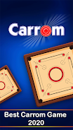 Carrom Board Game Скриншот 1