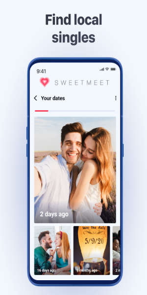 Dating and Chat - SweetMeet Mod Скриншот 1