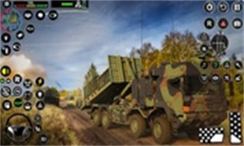 Army Truck Battle Simulator 3D स्क्रीनशॉट 2