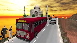 Indian Bus Driving Games应用截图第3张