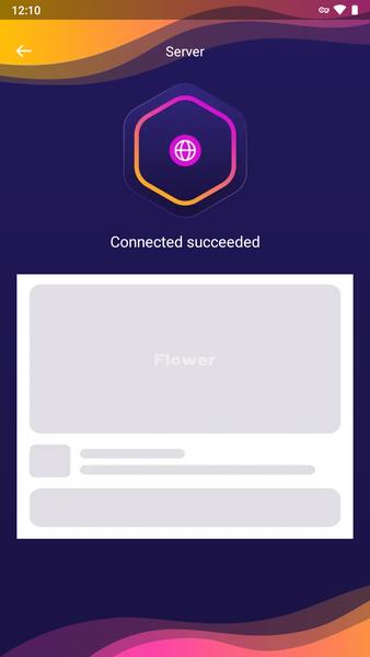 Flower VPN ภาพหน้าจอ 1