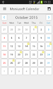 Moniusoft Calendar Screenshot 1