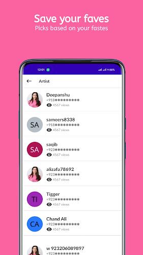 Girls Number Online girl Captura de pantalla 4