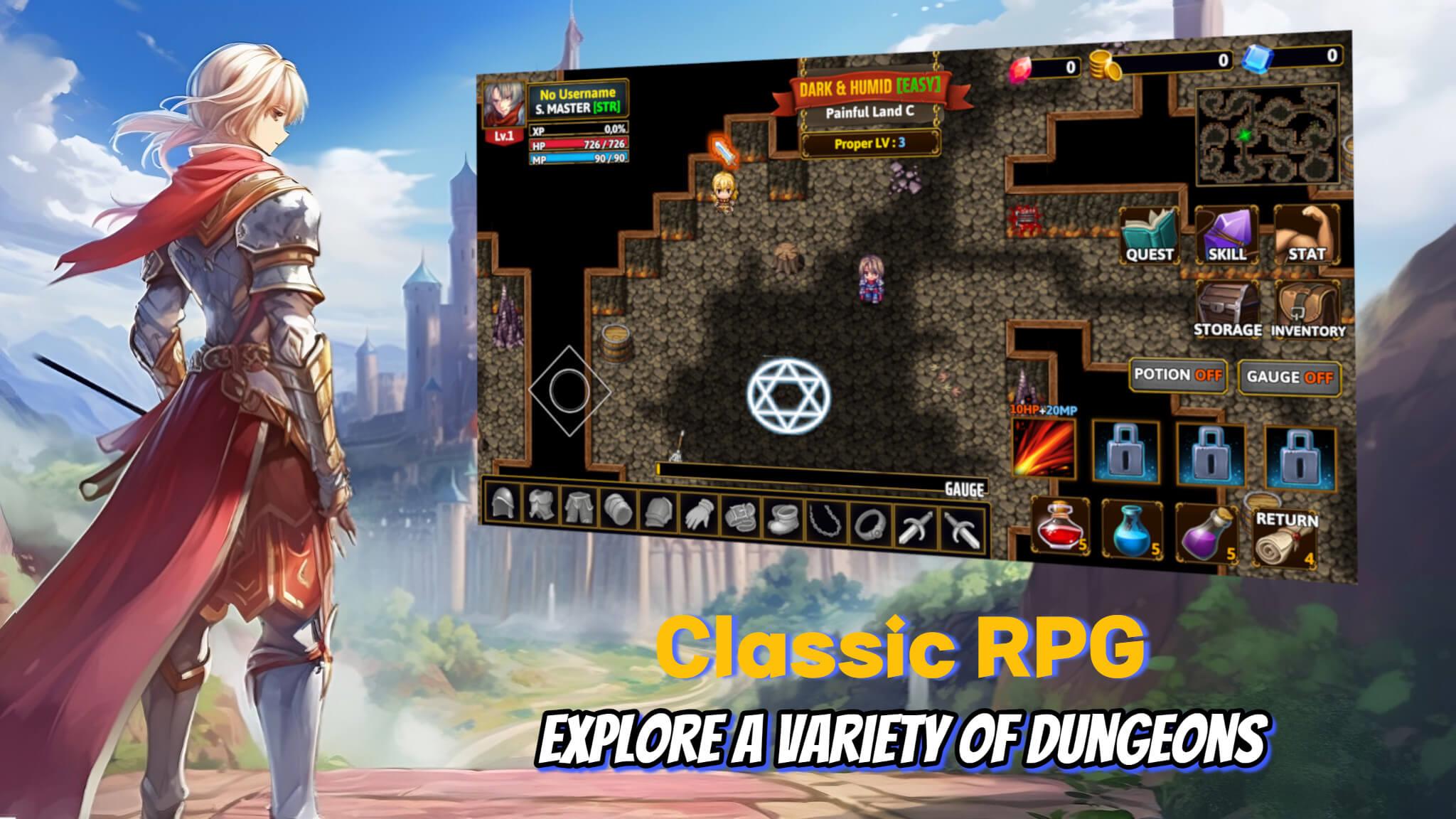 Darkside Dungeon roguelike rpg Скриншот 3