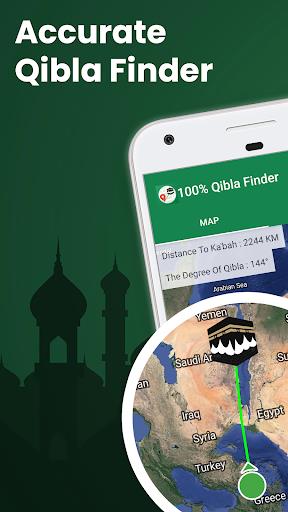 100% Qibla Finder Ảnh chụp màn hình 3