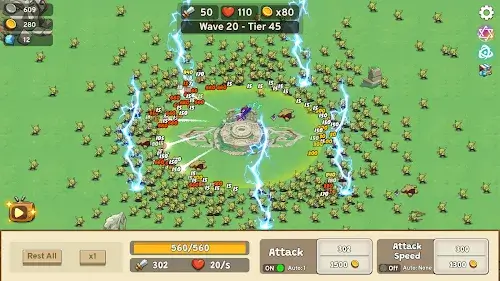 Empire Kingdom Idle Army TD Screenshot 3