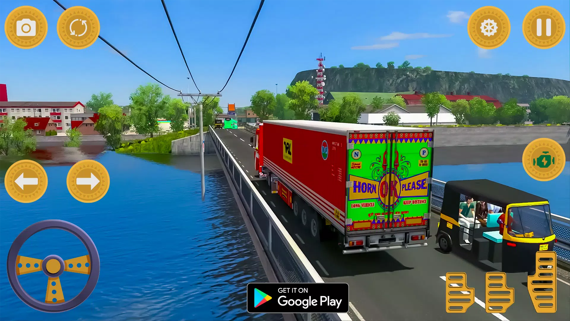 Indian Truck Cargo Simulator Captura de pantalla 3