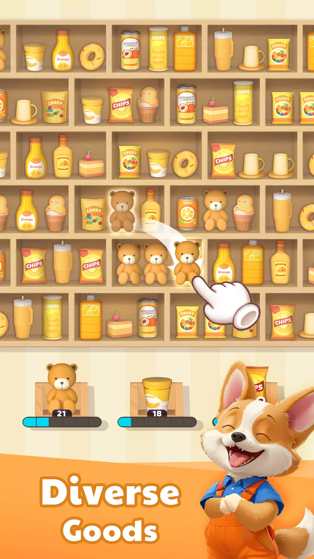 3D Goods Store: Sorting Games ภาพหน้าจอ 2