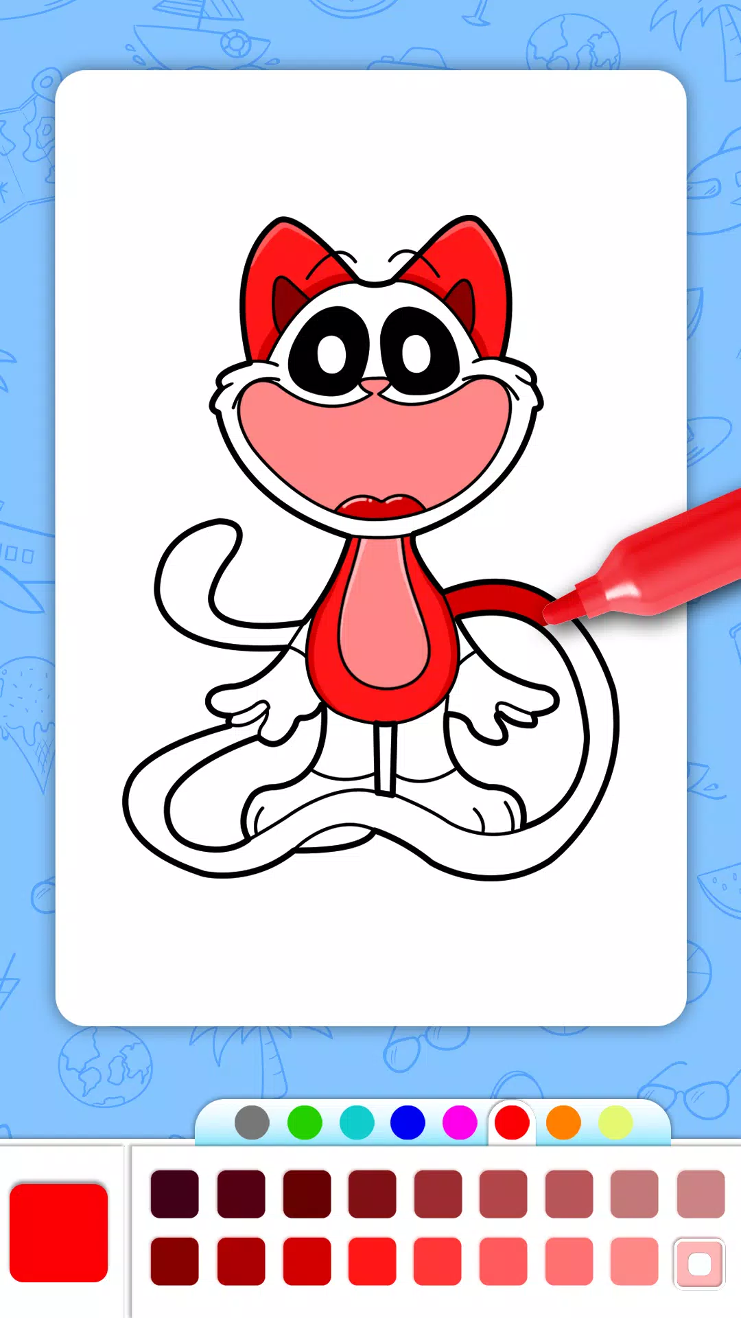 Amusing Coloring: Draw Color ဖန်သားပြင်ဓာတ်ပုံ 1