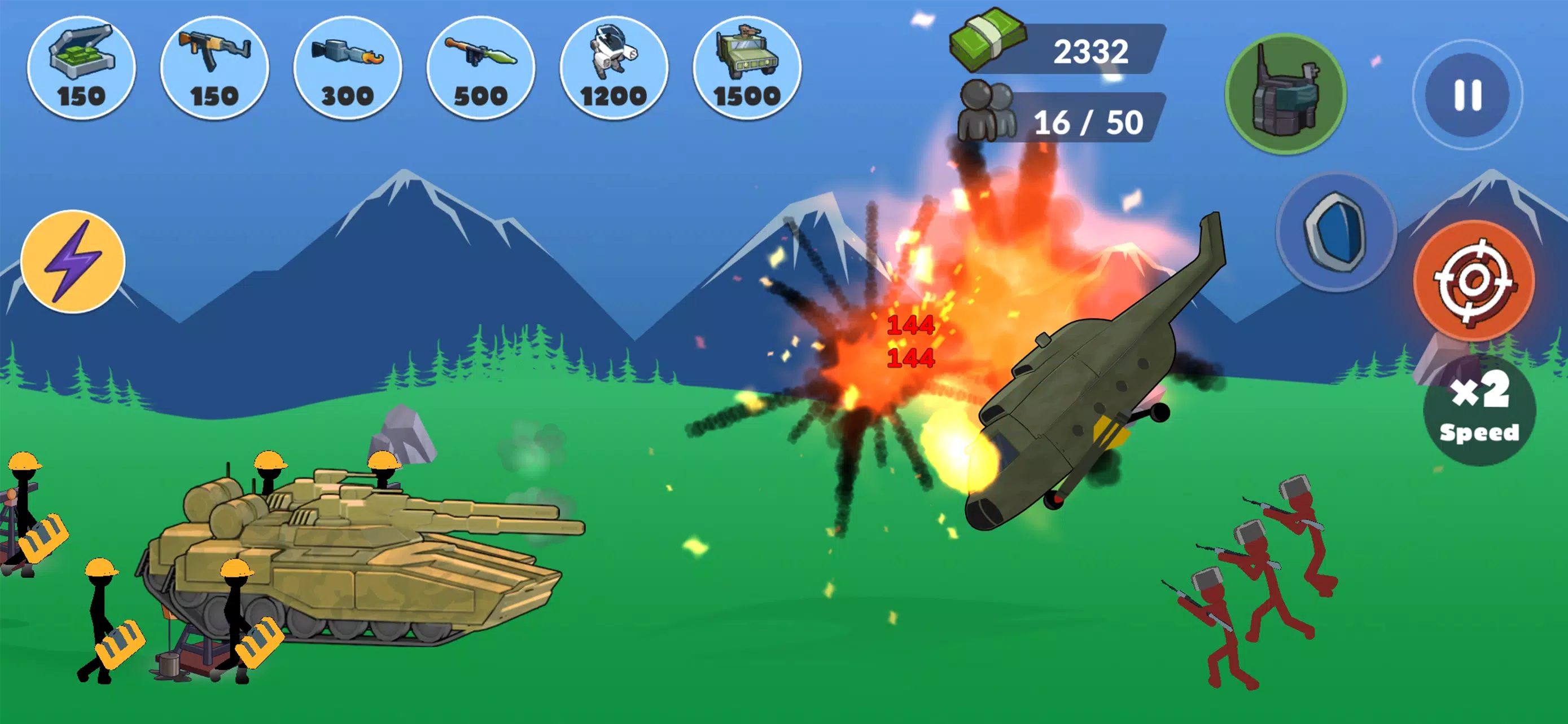 Stick World Battle ภาพหน้าจอ 2