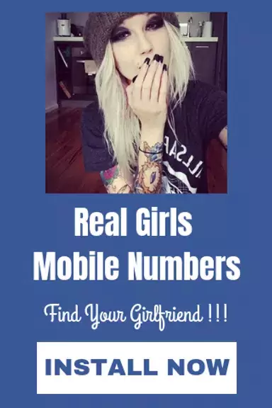 Real Girls Mobile Numbers Tangkapan skrin 1