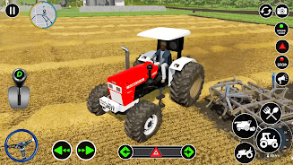 US Farming Tractor: Cargo Game ဖန်သားပြင်ဓာတ်ပုံ 4