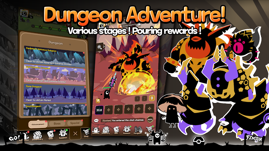 Awesome Devil: Idle RPG Tangkapan skrin 4