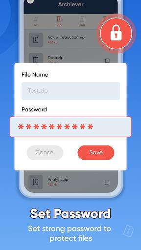 Zip File Reader 7zip Extractor Capture d'écran 4
