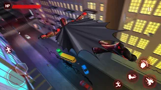 Bat Hero Spider Superhero Game Screenshot 2