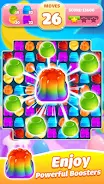 Jelly Jam Crush- Match 3 Games Скриншот 3