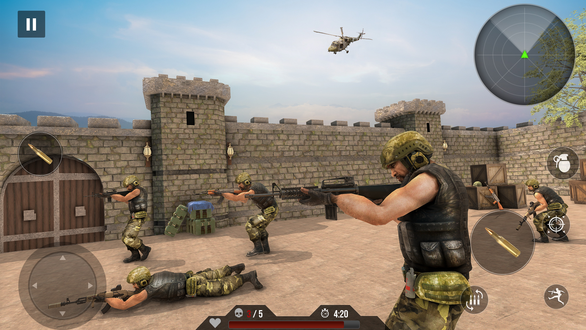 FPS Encounter Shooting Games Screenshot 1