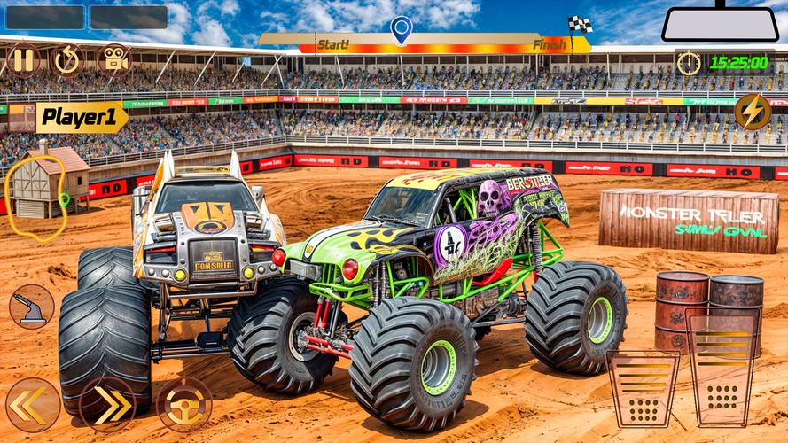 Monster Truck: Derby Games Captura de pantalla 4