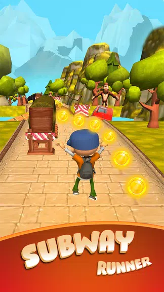 Subway Jungle Run Surf Runner Screenshot 2