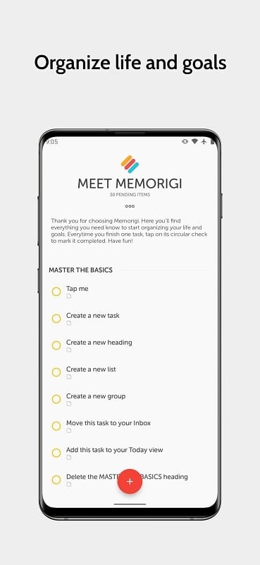 Memorigi：待办事项，任务，日历和提醒应用截图第1张