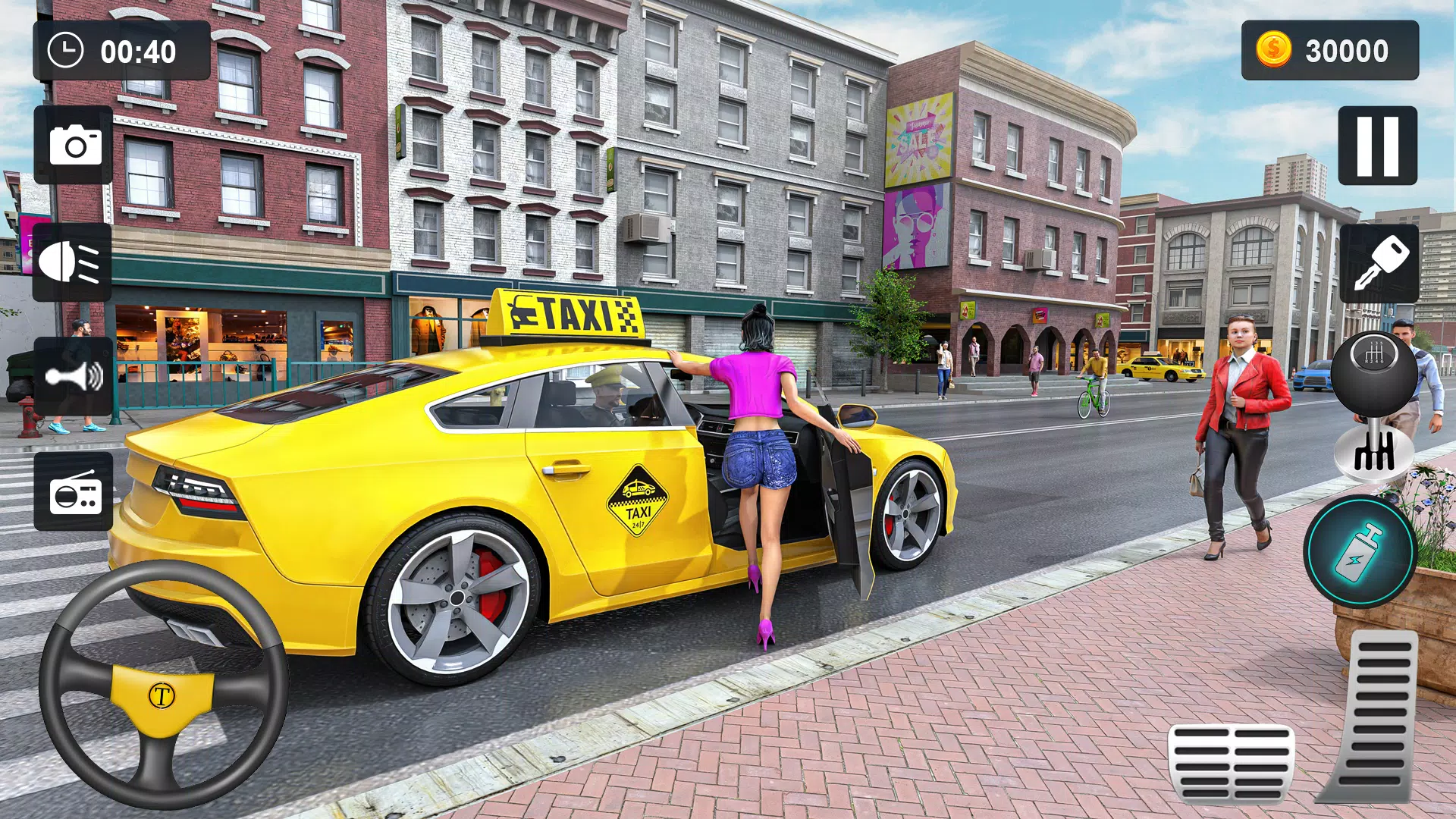 Taxi Simulator स्क्रीनशॉट 1