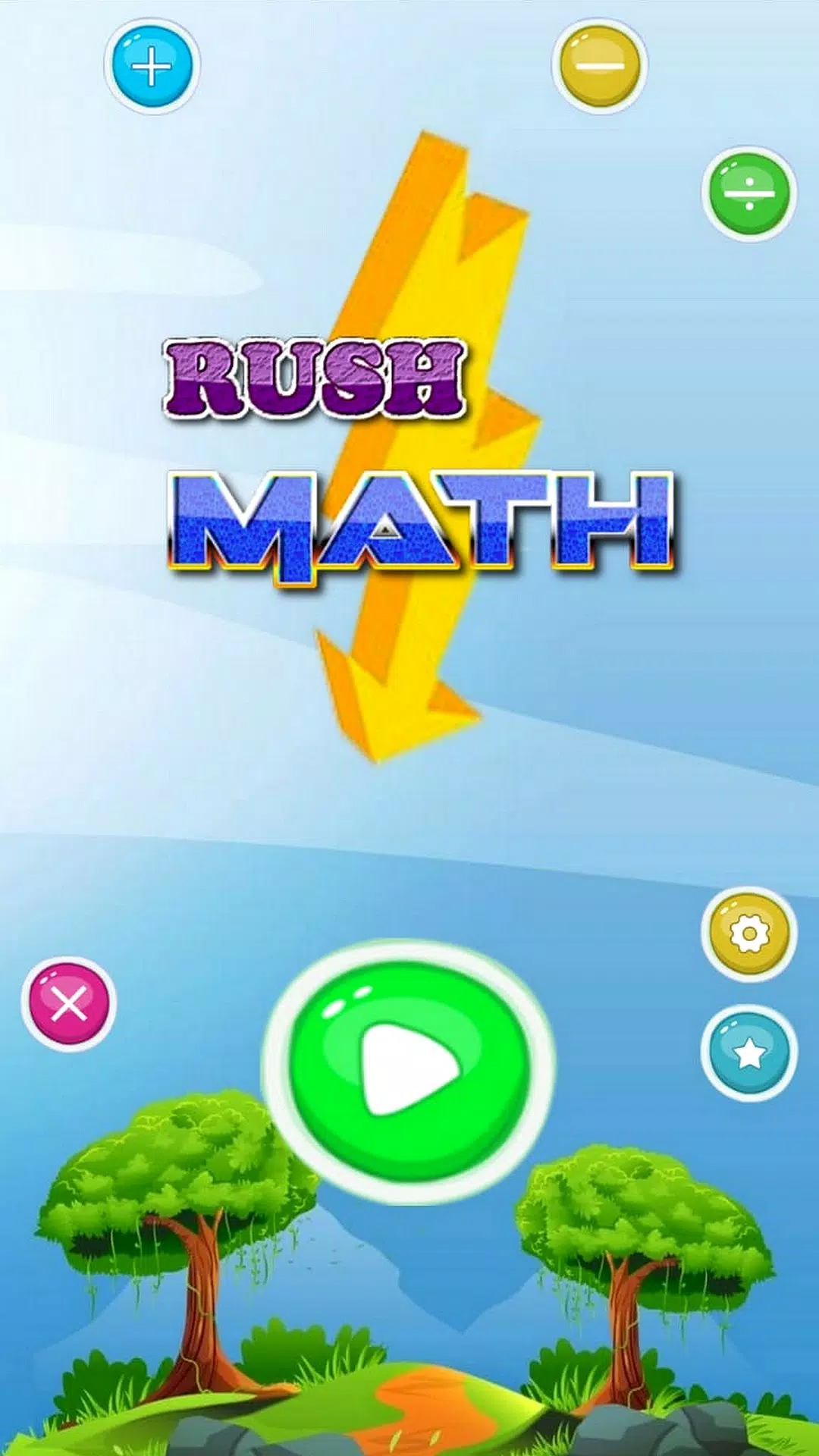 Math Rush Captura de tela 1