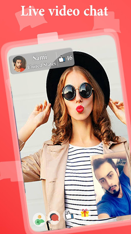 LightC - Meet People via video chat for free Скриншот 3