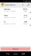 Audio Memos Free應用截圖第4張